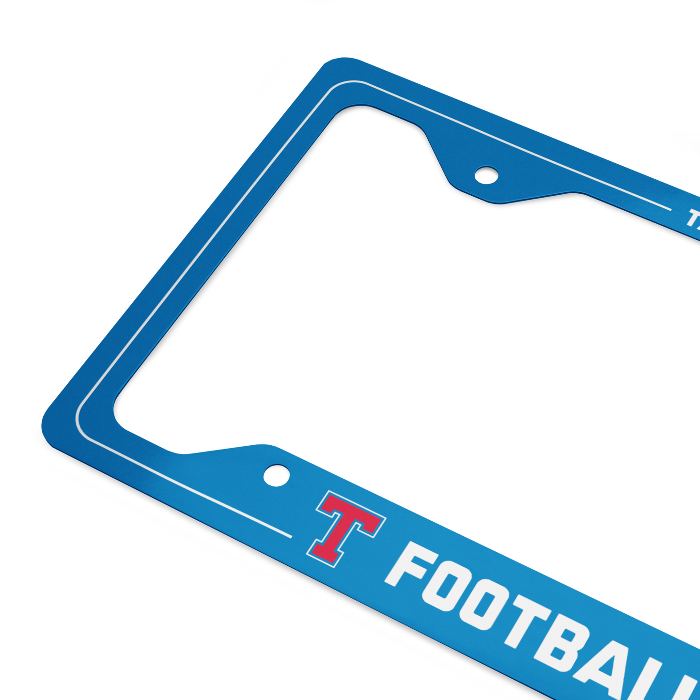Tam Football Metal License Plate Frame